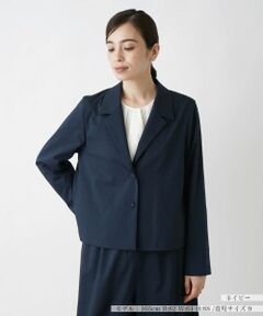 Leilian / レリアン テーラードジャケット | 洗えるブレザー【Leilian WHITE LABEL】