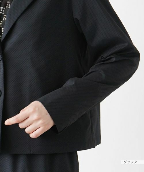 Leilian / レリアン テーラードジャケット | 洗えるブレザー【Leilian WHITE LABEL】 | 詳細12