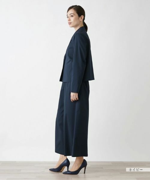 Leilian / レリアン テーラードジャケット | 洗えるブレザー【Leilian WHITE LABEL】 | 詳細2