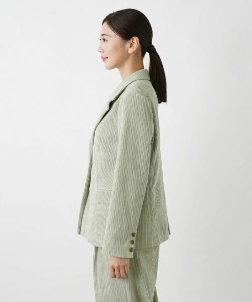 Leilian / レリアン テーラードジャケット | コーデュロイブレザー【Leilian WHITE LABEL】 | 詳細5