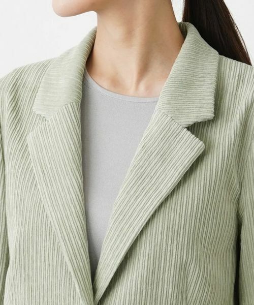 Leilian / レリアン テーラードジャケット | コーデュロイブレザー【Leilian WHITE LABEL】 | 詳細7