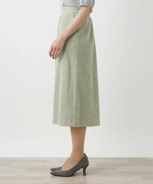 Leilian / レリアン ミニ・ひざ丈スカート | Aラインスカート【Leilian WHITE LABEL】 | 詳細5