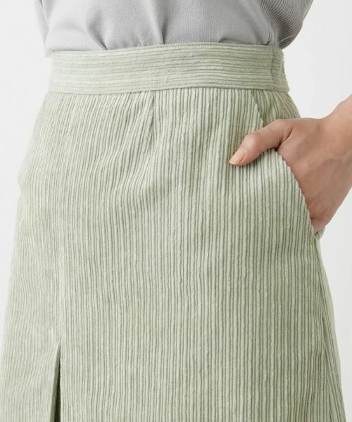 Leilian / レリアン ミニ・ひざ丈スカート | Aラインスカート【Leilian WHITE LABEL】 | 詳細7