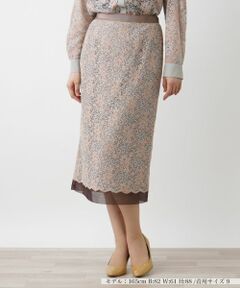 Leilian / レリアン ミニ・ひざ丈スカート | タイトスカート【Leilian WHITE LABEL】