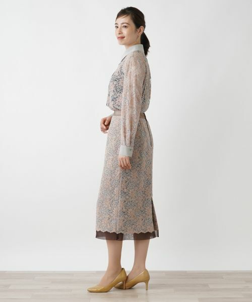 Leilian / レリアン ミニ・ひざ丈スカート | タイトスカート【Leilian WHITE LABEL】 | 詳細2