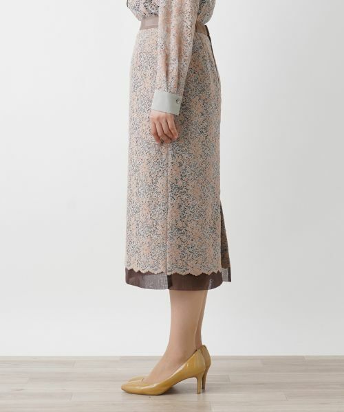 Leilian / レリアン ミニ・ひざ丈スカート | タイトスカート【Leilian WHITE LABEL】 | 詳細5