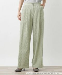 Leilian / レリアン その他パンツ | コーデュロイワイドパンツ【Leilian WHITE LABEL】