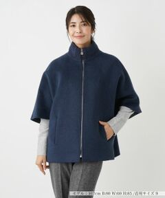 Leilian / レリアン その他アウター | 切替スタンドカラーコート