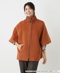 Leilian / レリアン その他アウター | 切替スタンドカラーコート