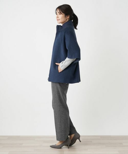 Leilian / レリアン その他アウター | 切替スタンドカラーコート | 詳細2