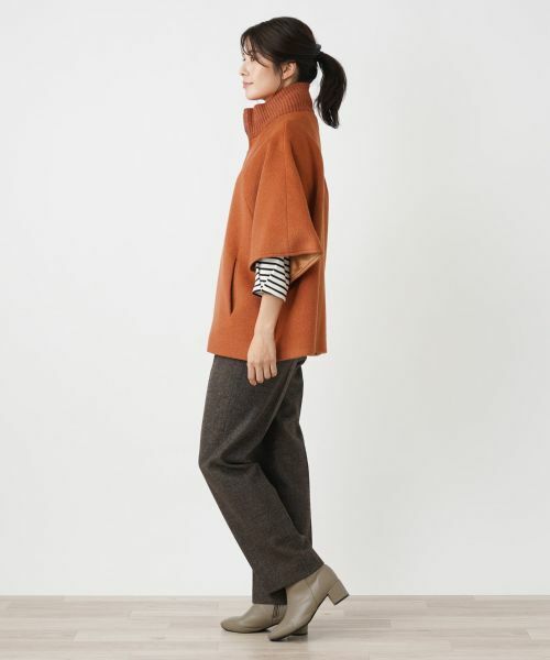 Leilian / レリアン その他アウター | 切替スタンドカラーコート | 詳細6