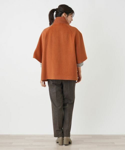 Leilian / レリアン その他アウター | 切替スタンドカラーコート | 詳細7