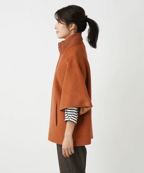 Leilian / レリアン その他アウター | 切替スタンドカラーコート | 詳細9