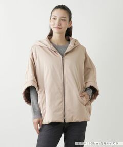 Leilian / レリアン その他アウター | フーデッドショートコート