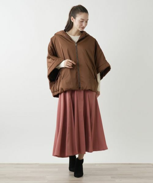 Leilian / レリアン その他アウター | フーデッドショートコート | 詳細1