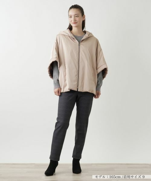 Leilian / レリアン その他アウター | フーデッドショートコート | 詳細5
