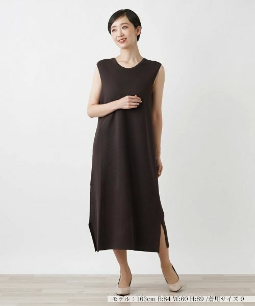 Leilian / レリアン ドレス | 【店舗人気】ノースリーブロングワンピース | 詳細11