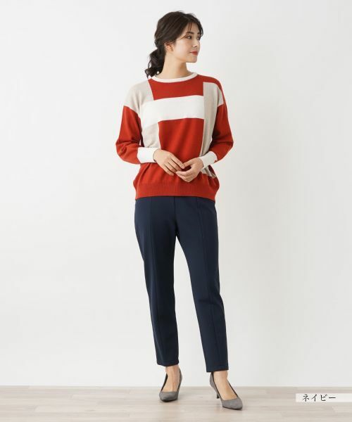 Leilian / レリアン その他パンツ | 【あったか素材】きれい見えパンツ | 詳細1