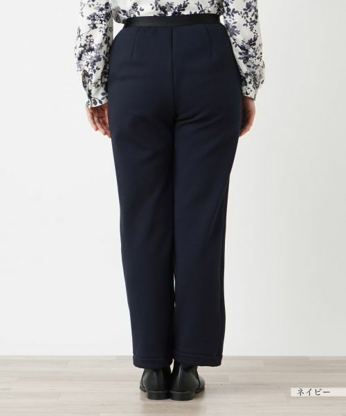 Leilian / レリアン その他パンツ | 【あったか素材】ストレートシルエットパンツ | 詳細12