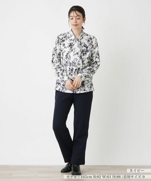 Leilian / レリアン その他パンツ | 【あったか素材】ストレートシルエットパンツ | 詳細7