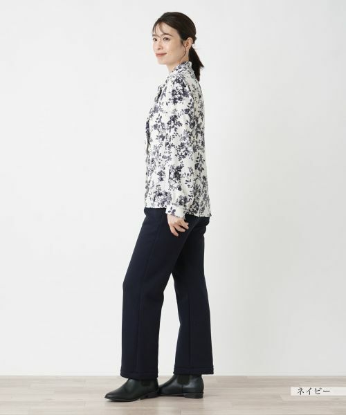 Leilian / レリアン その他パンツ | 【あったか素材】ストレートシルエットパンツ | 詳細8