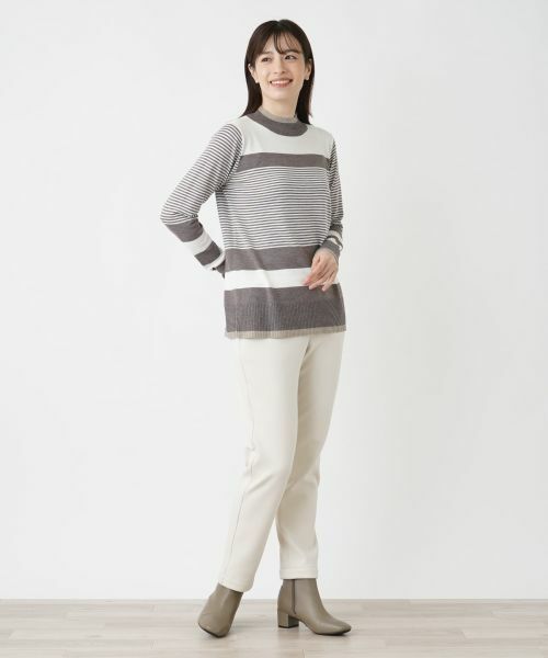 Leilian / レリアン その他パンツ | 【あったか素材】ウエストゴムスリムパンツ | 詳細11