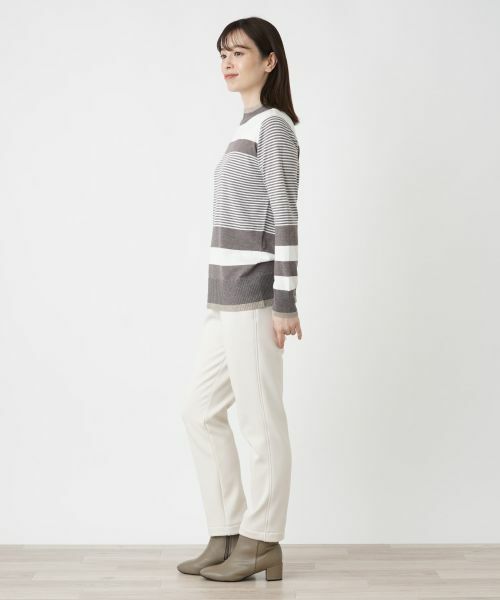 Leilian / レリアン その他パンツ | 【あったか素材】ウエストゴムスリムパンツ | 詳細12