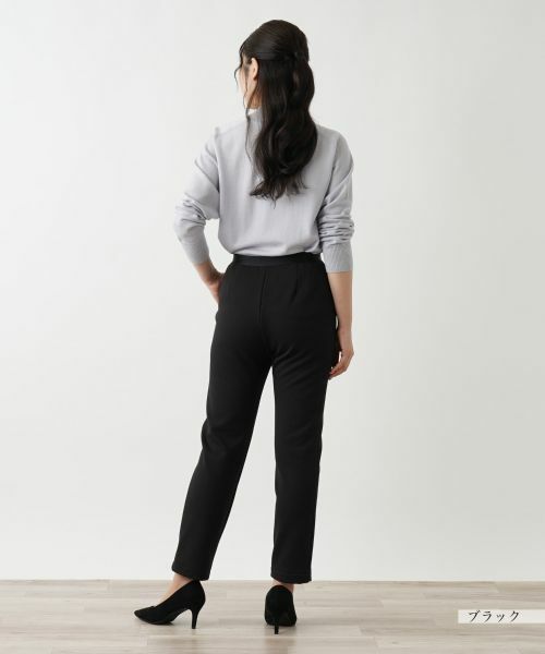 Leilian / レリアン その他パンツ | 【あったか素材】ウエストゴムスリムパンツ | 詳細16