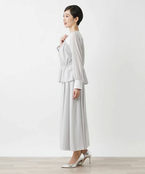 Leilian / レリアン シャツ・ブラウス | ノーカラーブラウス | 詳細2