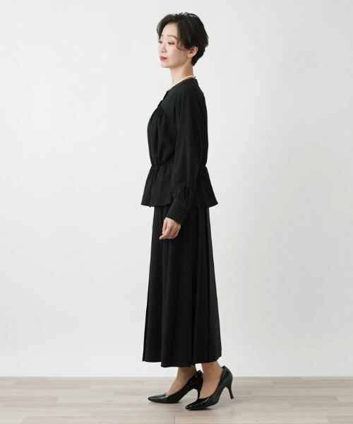 Leilian / レリアン シャツ・ブラウス | ノーカラーブラウス | 詳細5