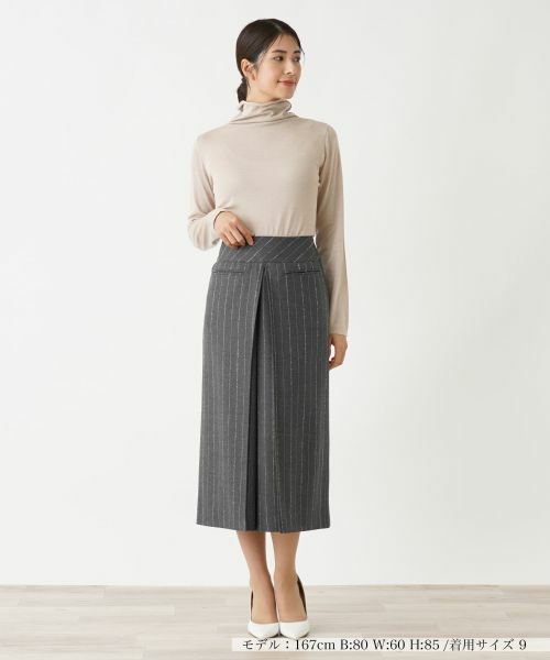 Leilian / レリアン ミニ・ひざ丈スカート | スカート | 詳細1