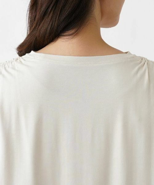 Leilian / レリアン カットソー | シャーリングスリーブカットソー | 詳細17