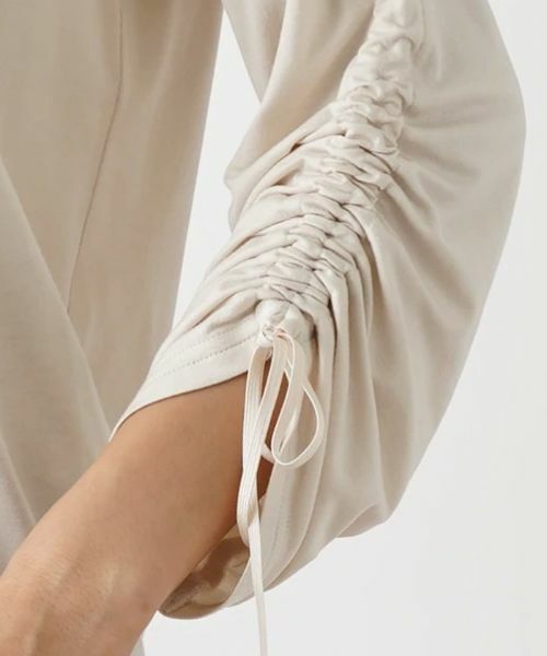 Leilian / レリアン カットソー | シャーリングスリーブカットソー | 詳細22