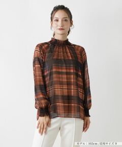 Leilian / レリアン シャツ・ブラウス | スタンドネックブラウス