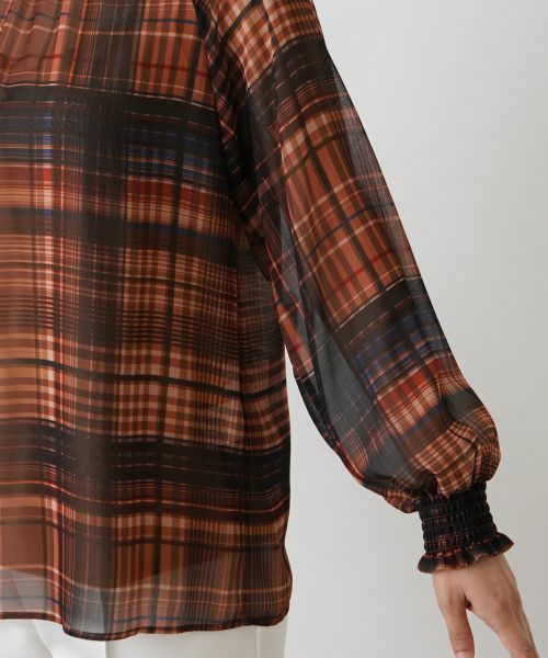 Leilian / レリアン シャツ・ブラウス | スタンドネックブラウス | 詳細10