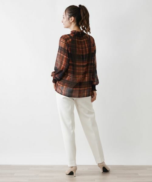 Leilian / レリアン シャツ・ブラウス | スタンドネックブラウス | 詳細3