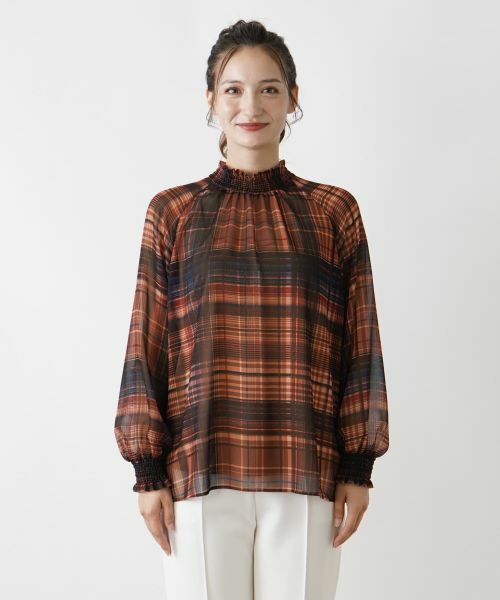 Leilian / レリアン シャツ・ブラウス | スタンドネックブラウス | 詳細4