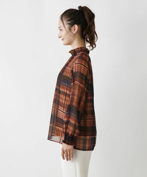 Leilian / レリアン シャツ・ブラウス | スタンドネックブラウス | 詳細5