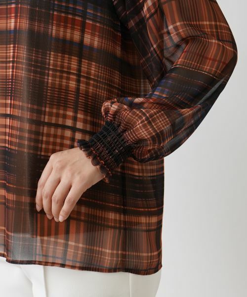 Leilian / レリアン シャツ・ブラウス | スタンドネックブラウス | 詳細9