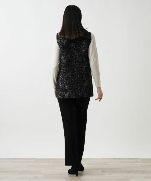 Leilian / レリアン テーラードジャケット | ベスト【ROCHAS Premiere】 | 詳細3