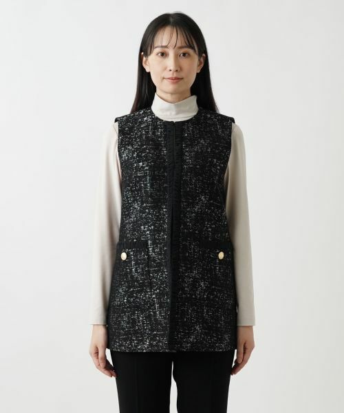 Leilian / レリアン テーラードジャケット | ベスト【ROCHAS Premiere】 | 詳細4