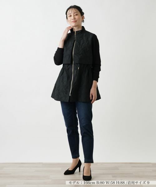 Leilian / レリアン テーラードジャケット | ベスト【ROCHAS Premiere】【LIMONTA】 | 詳細1