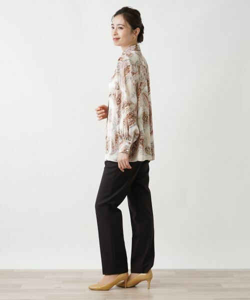 Leilian / レリアン シャツ・ブラウス | ペイズリーボウタイブラウス | 詳細2