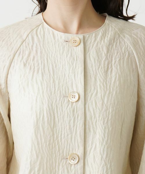 Leilian / レリアン テーラードジャケット | コクーンシルエットジャケット | 詳細7
