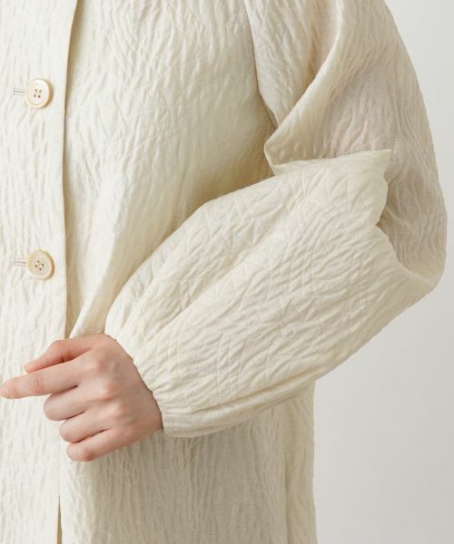 Leilian / レリアン テーラードジャケット | コクーンシルエットジャケット | 詳細9