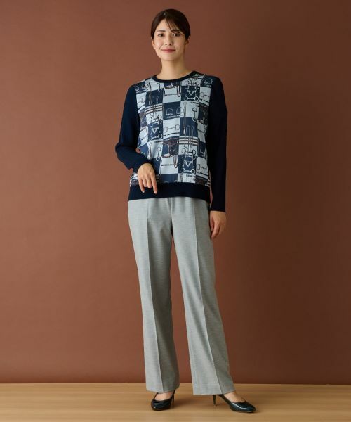 Leilian / レリアン その他パンツ | 【ROCHAS Premiere】ストレッチパンツ | 詳細13