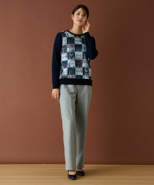 Leilian / レリアン その他パンツ | 【ROCHAS Premiere】ストレッチパンツ | 詳細14