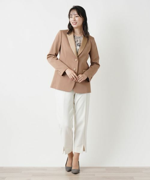 Leilian / レリアン テーラードジャケット | 切替テーラードジャケット | 詳細1
