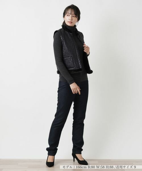 Leilian / レリアン テーラードジャケット | キルティングベスト | 詳細1