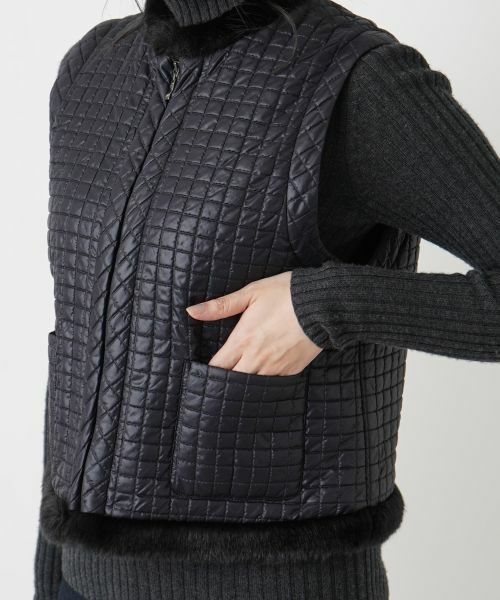 Leilian / レリアン テーラードジャケット | キルティングベスト | 詳細11